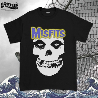 เสื้ Misfits Band เสื้อยืด สไตล์วินเทจS-5XL