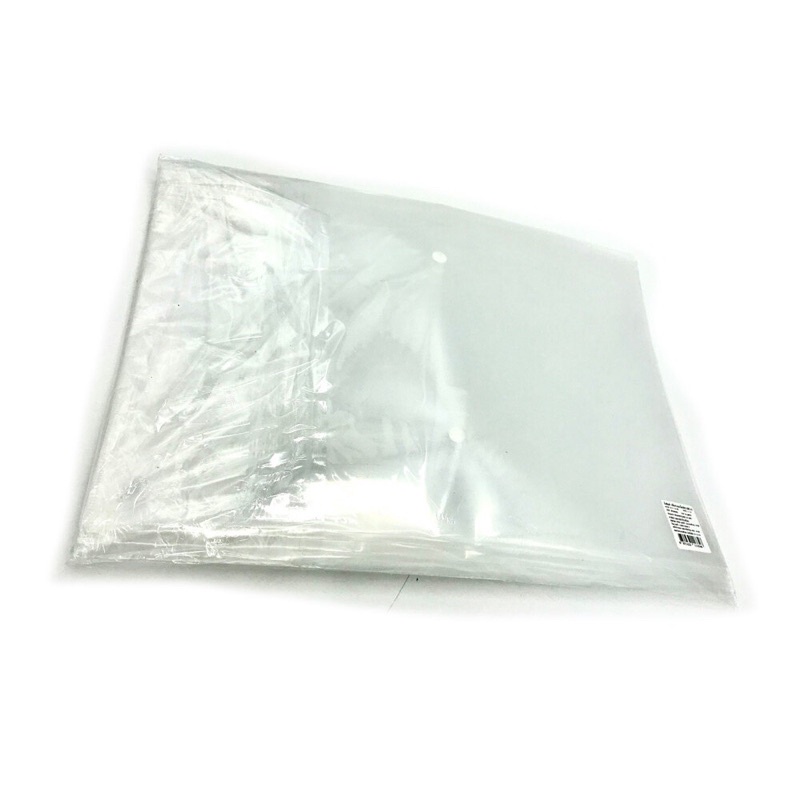 ซองแฟ้มกระดุม A3 / B4 ใส่โฉนด แฟ้มกันน้ำ [1ซอง] ขนาด 30.4x44.5ซม./ 26.5*37.5ซม. ใสกันน้ำ ใส่เอกสาร แฟ้มโฉนด US.Station - รูปที่ 4