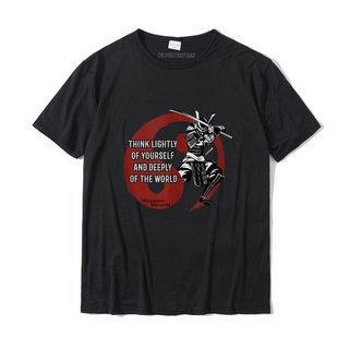 เสื้อยืดผ้าฝ้ายพิมพ์ลายขายดี เสื้อยืด ผ้าฝ้าย พิมพ์ลาย Samurai Miyamoto Musashi Wisdom Ronin สําหรับผู้ชาย