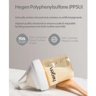 Hegen PCTO ขวดนม PPSU 150ML 240ML 330ML / 5OZ 8OZ 11OZ ขวดนมขวดดื่ม Teat Botol Susu Puting