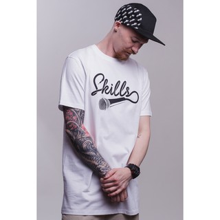 T-Shirt "SKILLS x iBeatboxer"; STREETWEAR; Woman/Man; Color: Snow White