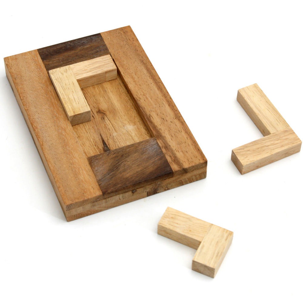 Ama-Wood ของเล่นไม้ 3 แอล (3 L Puzzle)