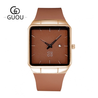 Guou 8161 นาฬิกาข้อมือคู่ Quartz