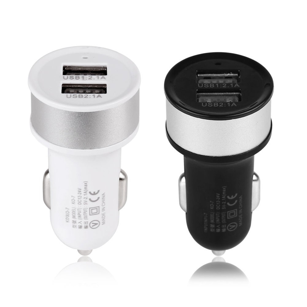 2 พอร์ต Dual USB 3.1A Car Charger Adapter สําหรับ Samsung Galaxy S6 iPhone 5 6 6S Q31