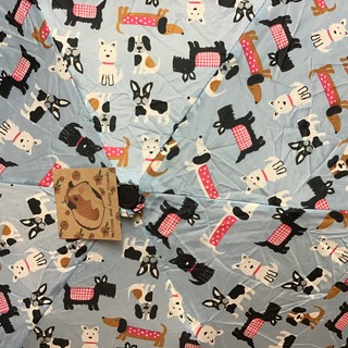 ร่มลายน้องๆหมา ยี่ห้อ Tote นำเข้าจากอเมริกา. พกพาสะดวก  Super cute, Super cute Dog printed  umbrella by Totes USA
