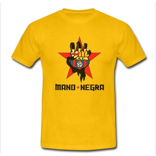 GILDAN เสื้อยืด ผ้าฝ้าย พิมพ์ลายกราฟฟิค Mano Negra Manu Chao Ska Punk ของขวัญวันพ่อ แฟชั่นสําหรับผู้ชายS-5XL
