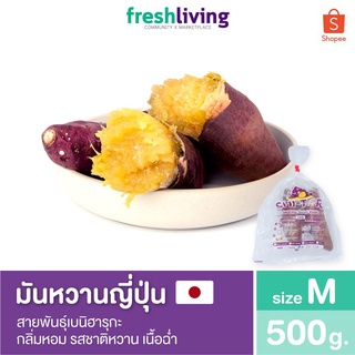 ราคามันหวานญี่ปุ่น เบนิฮารุกะ Size M แพ็ค 500G. / 1Kg / 2Kg. กลิ่นหอม รสชาติหวาน เนื้อฉ่ำ Shitori