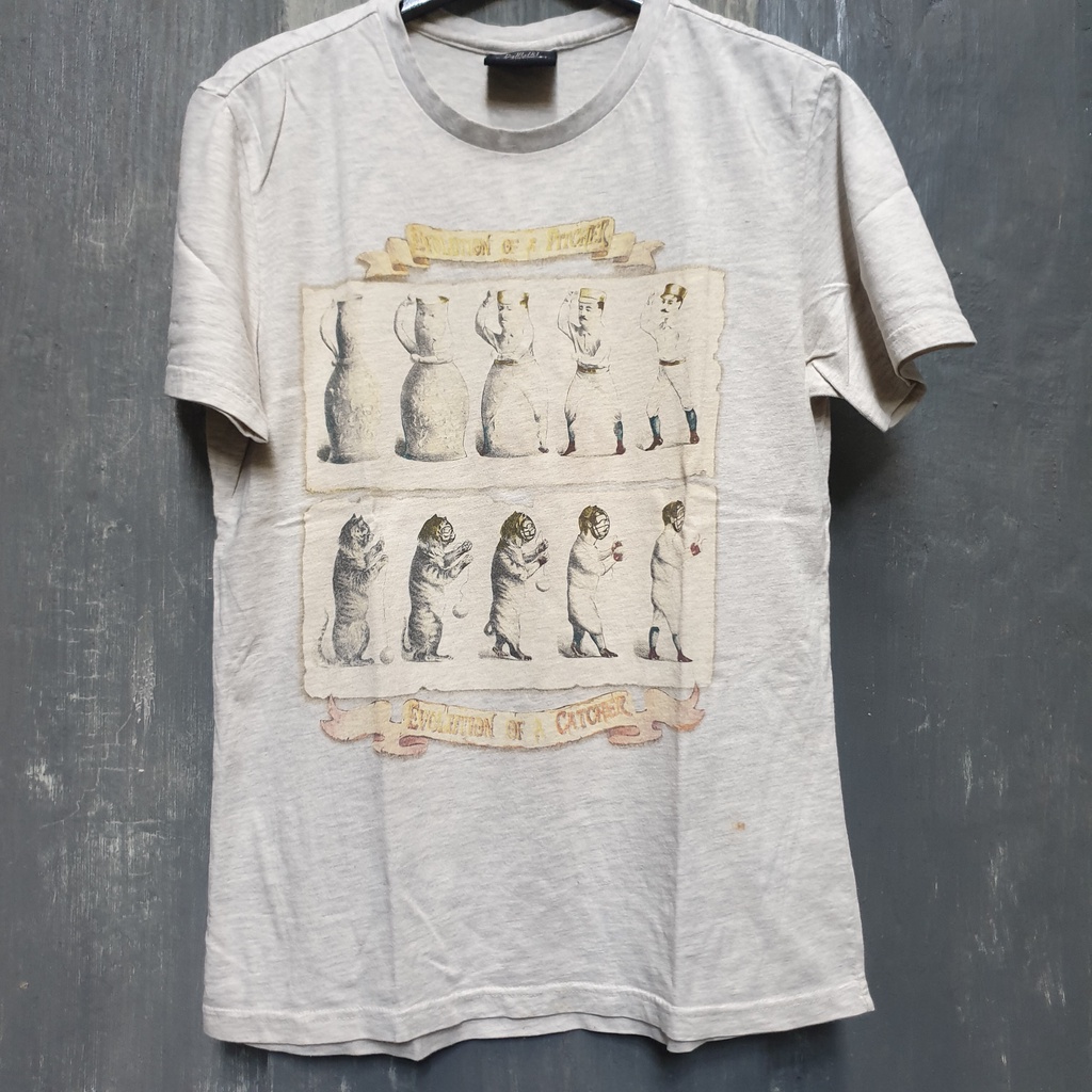 เสื้อยืด MLB Cream**