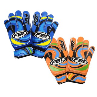 ถุงมือผู้รักษาประตู FBT ถุงมือโกว์ Goalkeeper Gloves GG-7 คละสี