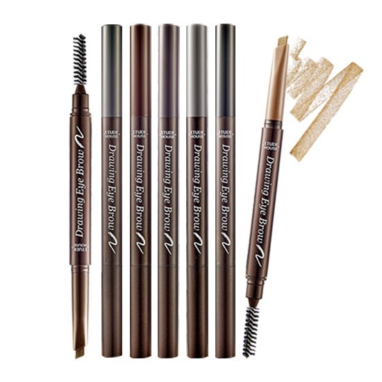 (ซื้อผ่านไลฟ์ลด50%)พร้อมส่ง/ของแท้ Etude Drawing Eyebrow New