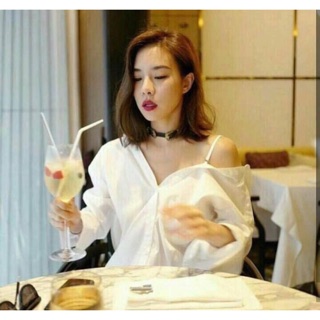 เสื้อเชิ้ตผ้าพื้น