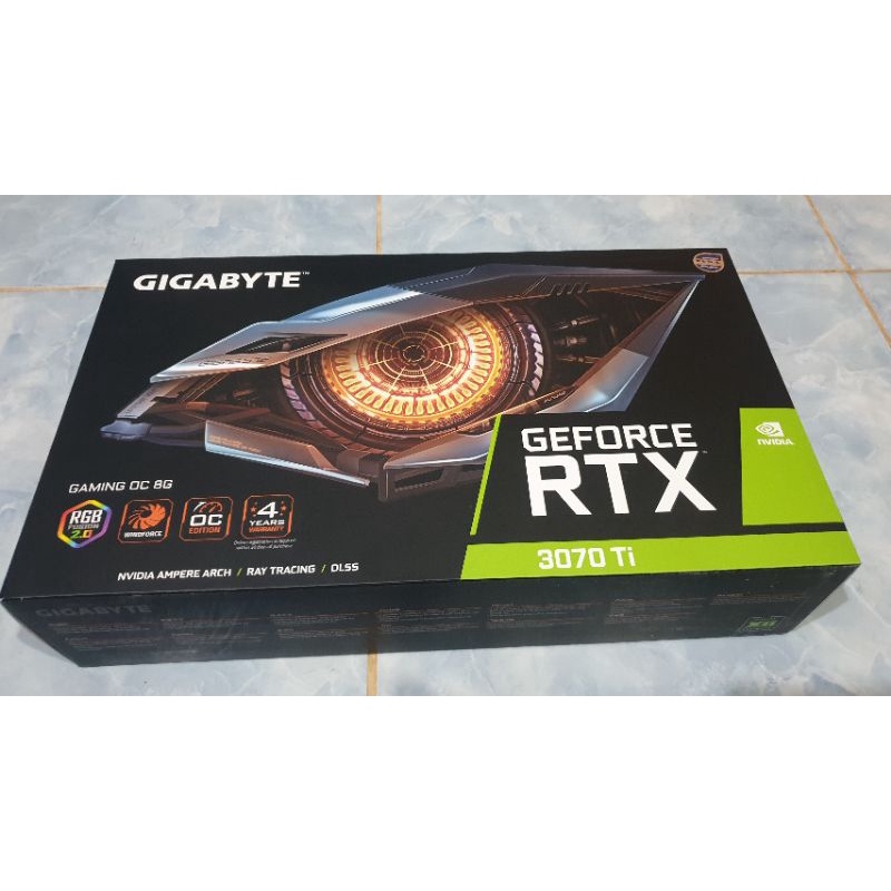 การ์ดจอ Gigabyte RTX 3070 TI Gaming OC 8G