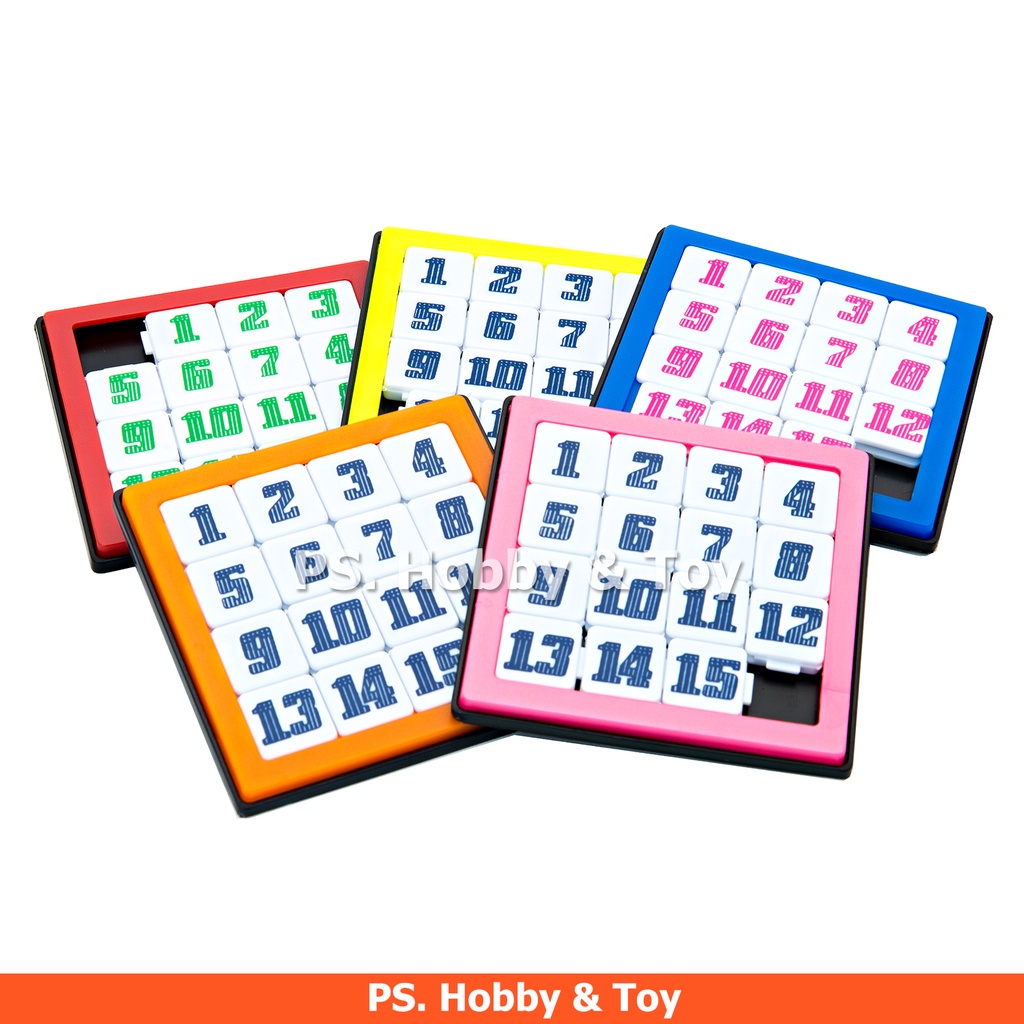 ของเล่นเกมฝึกสมอง เรียงเลข 1-15 ของเล่นคลาสสิค