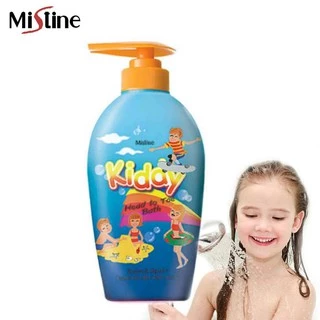 Mistine kiddy Head to toe Bath Shampoo 400ml. มิสทิน คิดดี้ แชมพูอาบน้ำ แชมพูอาบน้ำสำหรับเด็กเล็ก มี 4 กลิ่นให้เลือก