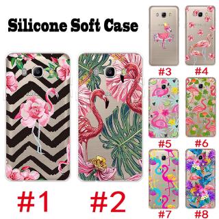 เคสโทรศัพท์มือถือ Samsung J3 J5 J7 2015 2016 ปลอก TPU อ่อน นกกระเรียน