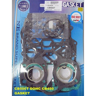 HONDA TWINS CB500T DOHC CB450 ENGINE GASKET COMPLETE SET "NON ASBESTOS"  // ปะเก็นเครื่องชุดใหญ่ ไม่มีแร่ใยหิน