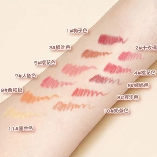 L-17🌟สินค้ามีพร้อมส่ง⚡️ ดินสอเขียนขอบปาก ลิปไลเนอร์ เนื้อเเมตต์ เเบบหมุนออโต้ กันน้ำ ติดทนนาน มีให้เลือกถึง 11 สี