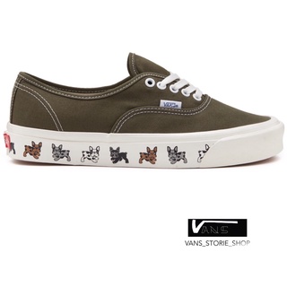 VANS AUTHENTIC 44 DX ANAHEIM BEST FRIEND OLIVE SNEAKERS สินค้ามีประกันแท้