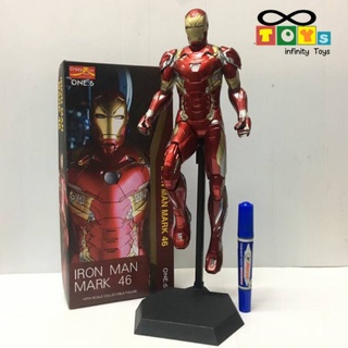 Model Ironman  Mark 46 ไอร่อนแมน MK46 Crazy Toy Scale 1:6