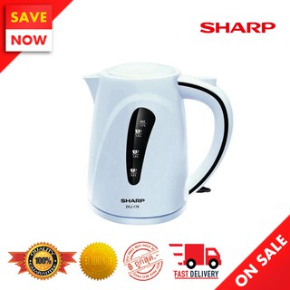 ⚡️ Best Sale ⚡️ SHARP กาต้มน้ำร้อนไฟฟ้า 1.7 ลิตร รุ่น EKJ-176