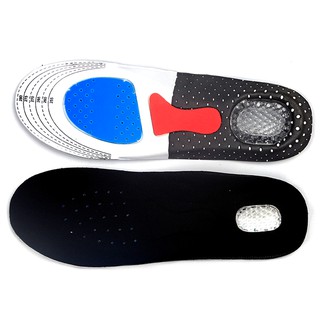 แผ่นเจลรองเท้าเพื่อสุขภาพ Ultra GEL INSOLE แผ่นรองเท้าเพื่อสุขภาพ EVA Cushioning Sport Shoes Insole