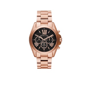 MICHAEL KORS นาฬิกาข้อมือผู้หญิง รุ่น MK5854 Bradshaw Chronograph - Rose Gold