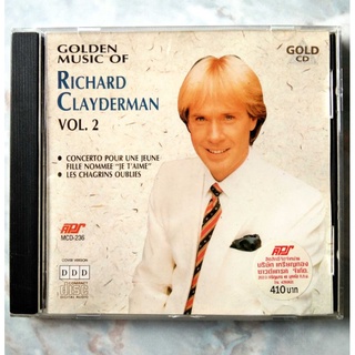 💿 CD GOLDEN MUSIC OF RICHARD CLAYDERMAN