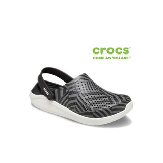 CROCS LiteRide Geopunk Clog รองเท้าลำลองผู้ใหญ่ นิ่มเบาสบาย