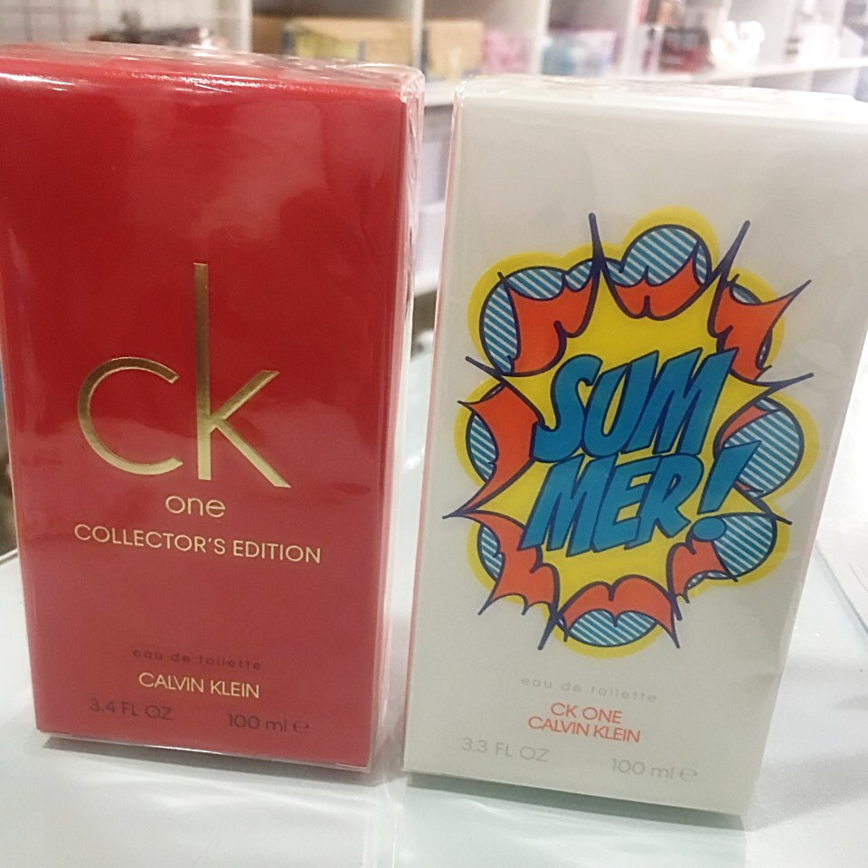 Ck one red 2024 limited edition 2019