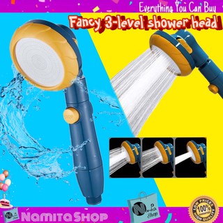 Fancy 3-level shower head ฝักบัว ฝักบัวอาบน้ำ หัวฝักบัวแรงดัน 3 ระดับแฟนซี