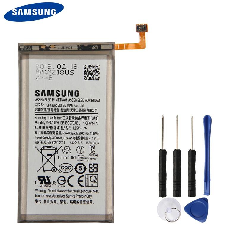 แบตเตอรี่ Samsung Original EB-BG970ABU สำหรับ Samsung Galaxy S10e Galaxy S10E S10 E SM-G9700 ของแท้แ