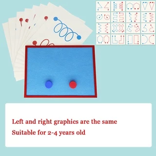 ของเล่นวิถีมือซ้าย และขวา Montessori Eye เสริมการเรียนรู้เด็ก