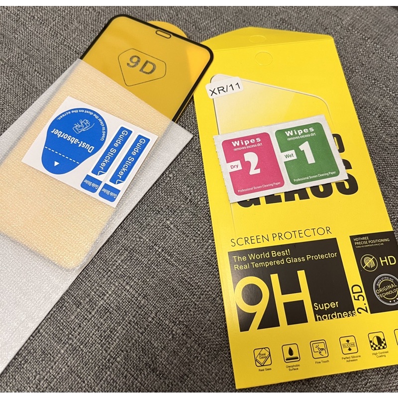 ทุกรุ่น Iphone Screen Protector ฟิล์มกระจก แบบเต็มจอ 9D ของแท้ - hong ...