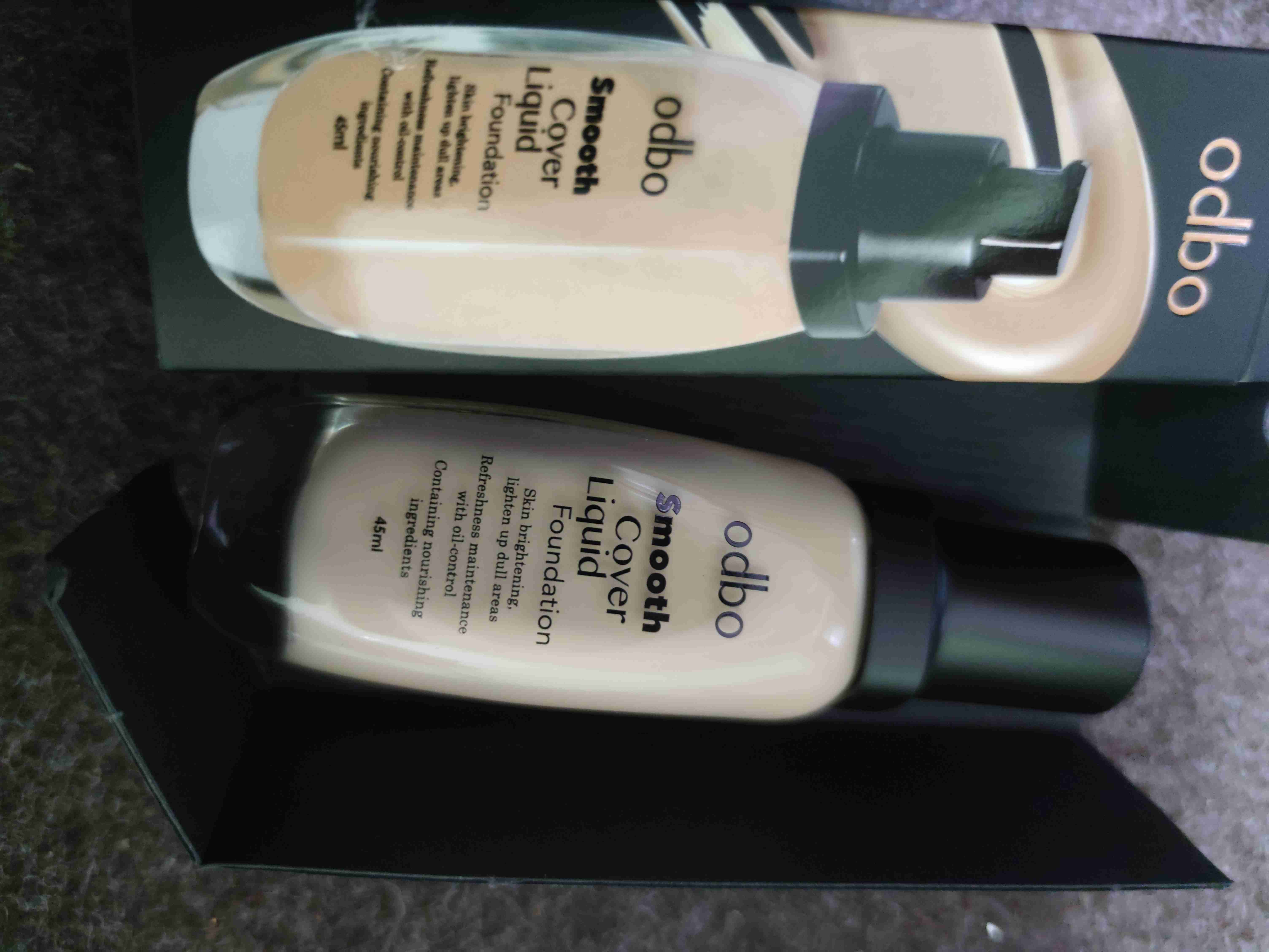 odbo smooth cover liquid foundation