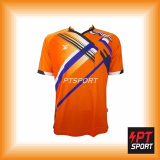 เสื้อกีฬา เสื้อฟุตบอล FBT 12-291 สีส้ม