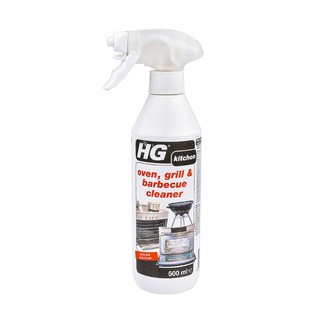 น้ำยาขจัดคราบฝังแน่นเตาอบบาร์บีคิว HG 500 มล.  OVEN,GRILL BARBECUE REMOVER 500ML HG