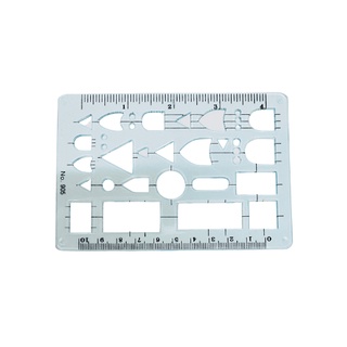 (KTS)เพลทพลาสติก ไฟฟ้า No.905 Template Domon KV-081