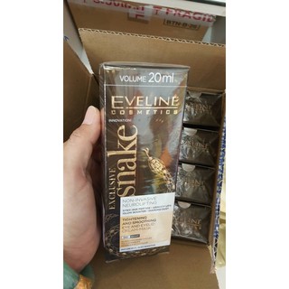 EVELINE EXCLUSIVE SNAKE Firming and Smoothing Eye Cream Mask 20 ml