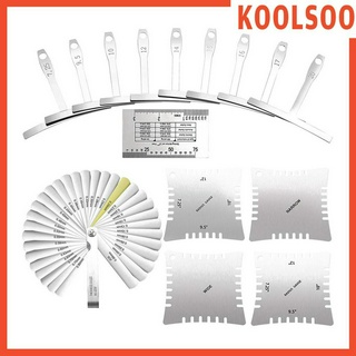 ( Koolsoo ) Understring Radius Gage Luthier เครื่องมือวัดแอ็คชั่น