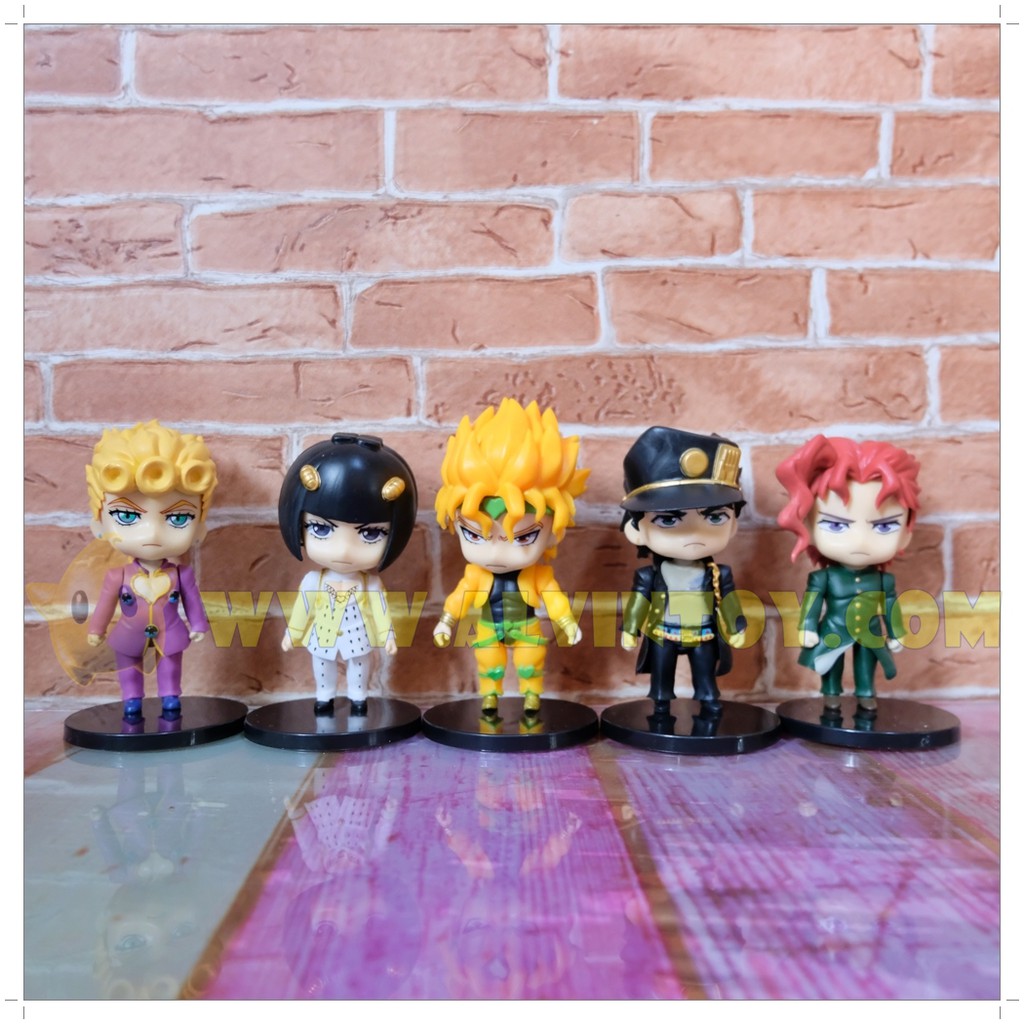 โมเดล โจโจ้ ล่าข้ามศตวรรษ Figures JOJO Adventure Diavolo เซ็ต 5 ตัว มีฐานทุกตัว งานสวย เก็บปลายทางได้
