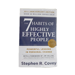 หนังสือ The 7 habits of highly effective peoples:7 อุปนิสัยพัฒนาสู่ผู้มีประสิทธิผลสูง ภาษาอังกฤษปกอ่อน