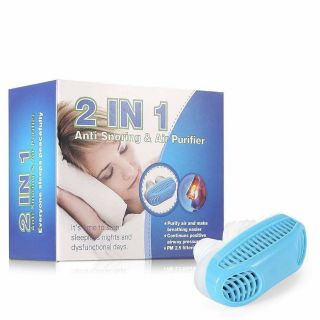 แก้นอนกรนและกรองอากาศ
📍2 in 1 anti snoring and air purifier ที่สวม 2 อิน 1 แห้