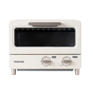 TOSHIBA โตชิบา เตาอบไฟฟ้า 10 ลิตร รุ่น ET-TD7080(IV) BEIGE (สีเบจ)