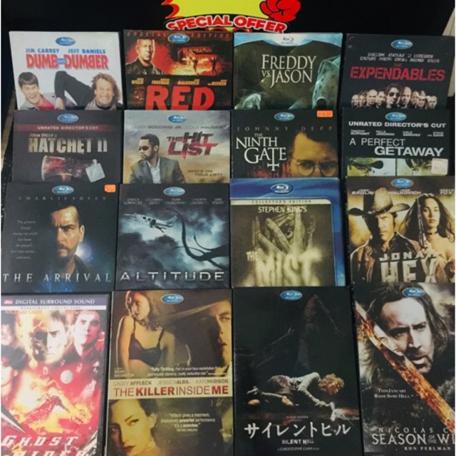 [COLLECTORs EDITION] DVD9 BLURAYs 1080P HD DIGITAL COPY DUAL LAYER DTS WIDESCREEN HOLLYWOODS MOVIES 