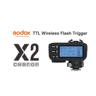 Godox Wireless Flash Trigger X2T - TTL แฟลชทริกเกอร์ ตัวส่งแฟลชไร้สายแบบออโต้ ประกันศูนย์ 2 ปี