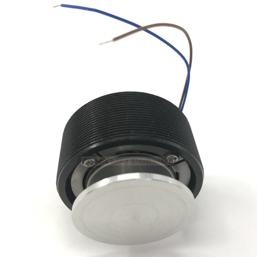 BLACK 44MM Power audio vibration speaker / mini speaker diy portable