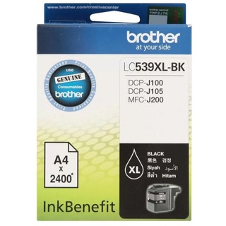 Brother LC539XLBK หมึกแท้ สีฟ้า จำนวน 1 ชิ้น