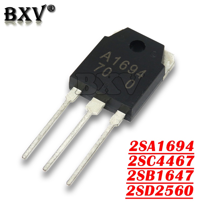 5 ชิ้น/ล็อต 2SA1694 2SC4467 2SB1647 2SD2560 TO-3P A1694 C4467 B1647 D2560 ทรานซิสเตอร์