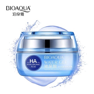 ครีม ครีมไฮยาเข้มข้น BIOAQUA Water Get 50g. ครีมบำรุงผิวหน้า ผิวเนียนนุ่ม ชุ่มชื้น เติมน้ำให้กับผิว ผิวเนียนกระจ่างใส