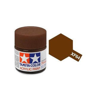 สีสูตรน้ำ TAMIYA XF-64 Red Brown (10 ml)